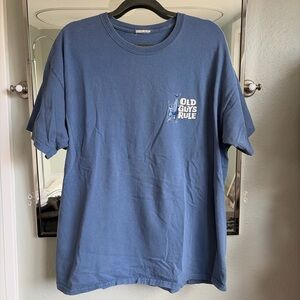 Old Guys Rule blue t-shirt